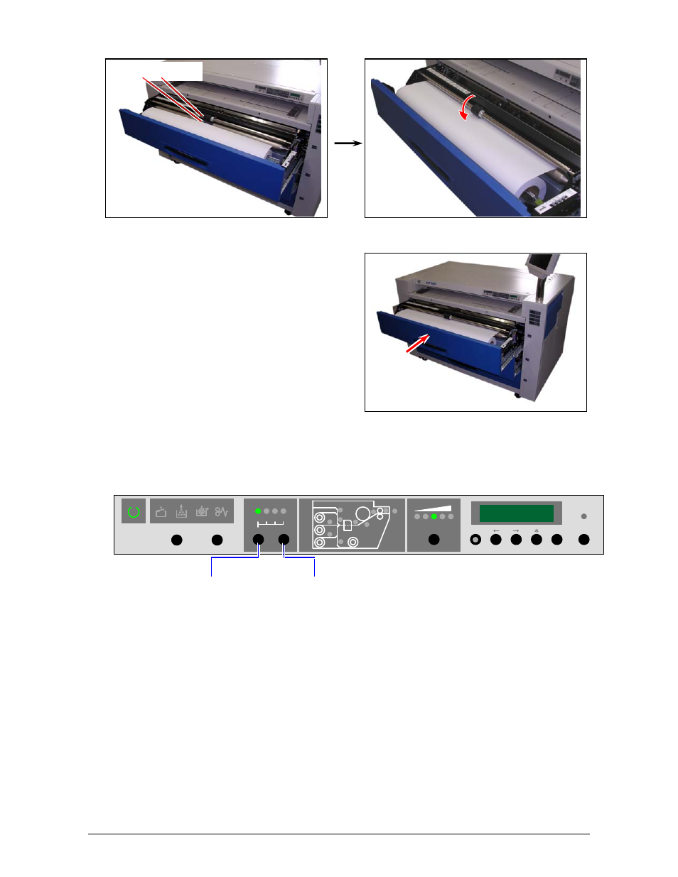 Feeding rollers | Konica Minolta KIP 9000 User Manual | Page 106 / 136