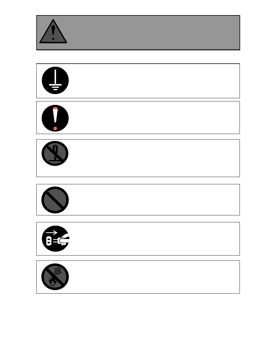 Warning | Konica Minolta KIP 9000 User Manual | Page 5 / 136