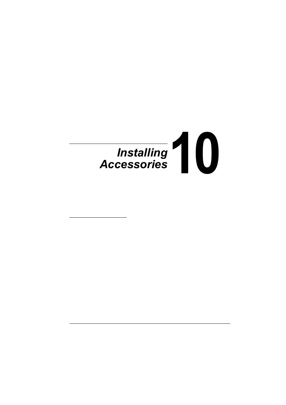 Ch.10 installing accessories, 10 installing accessories | Konica Minolta Magicolor 5450 User Manual | Page 183 / 208