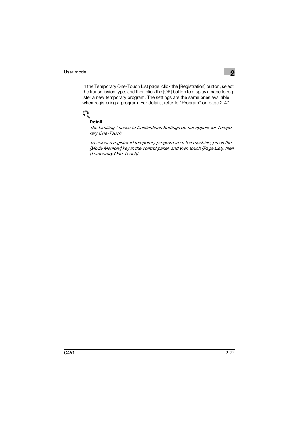 Konica Minolta bizhub C451 User Manual | Page 107 / 246