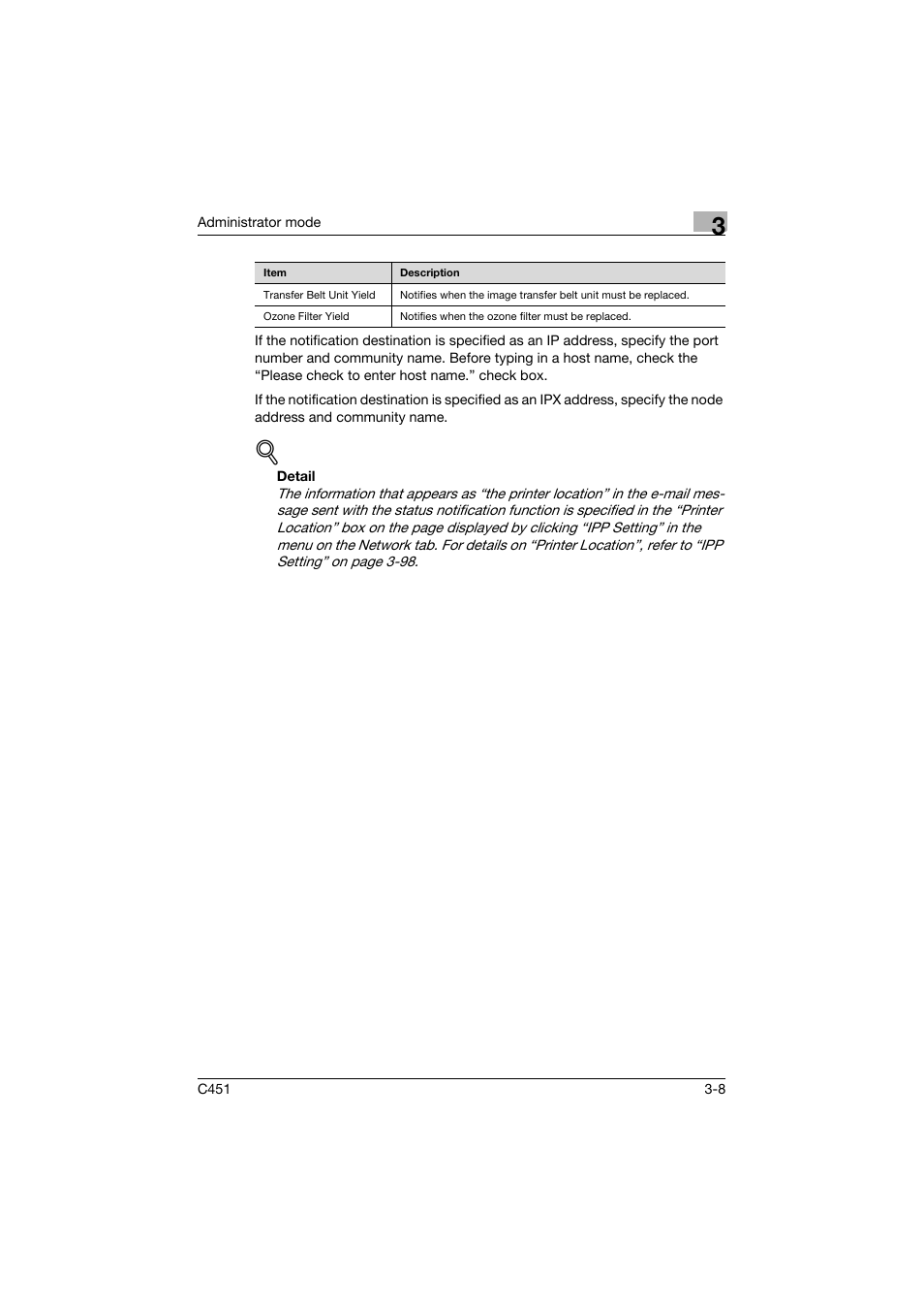 Konica Minolta bizhub C451 User Manual | Page 117 / 246