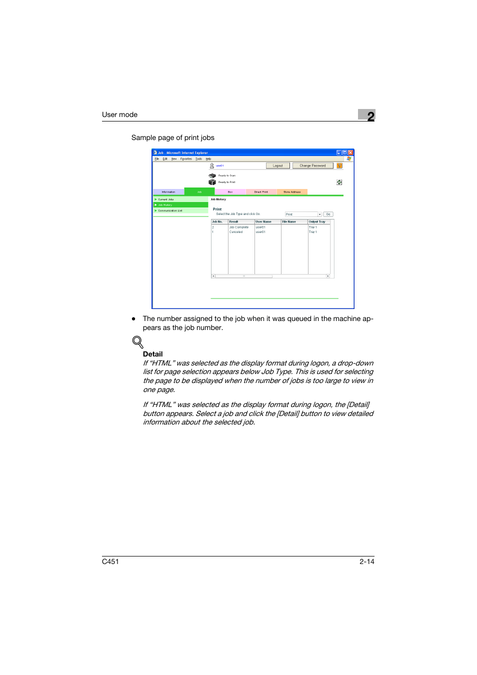 Konica Minolta bizhub C451 User Manual | Page 49 / 246