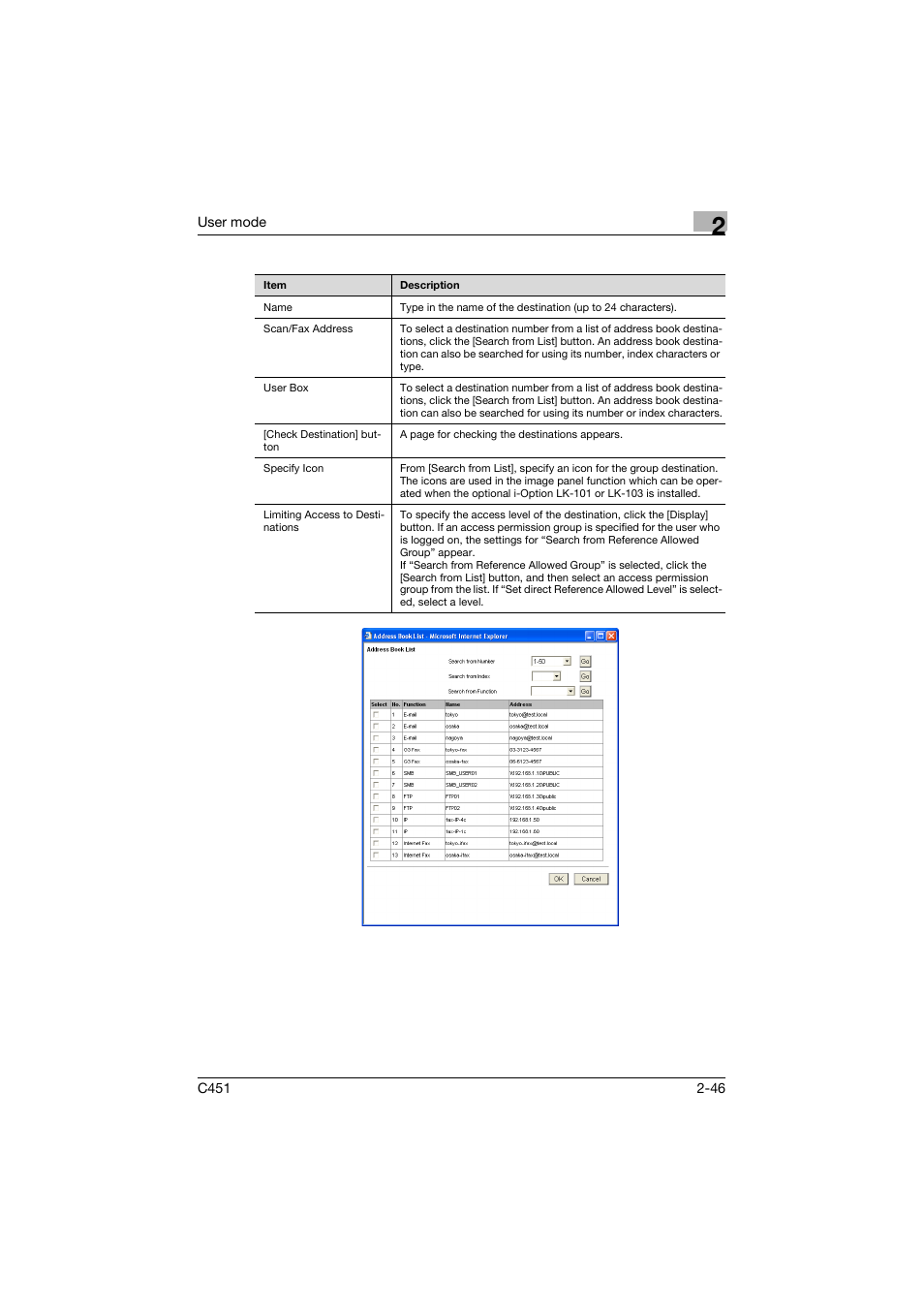 Konica Minolta bizhub C451 User Manual | Page 81 / 246