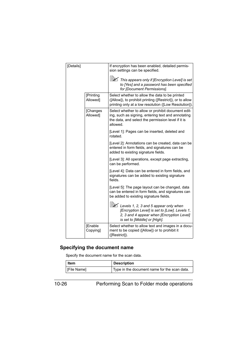 Specifying the document name, Specifying the document name -26 | Konica Minolta bizhub C35 User Manual | Page 241 / 394