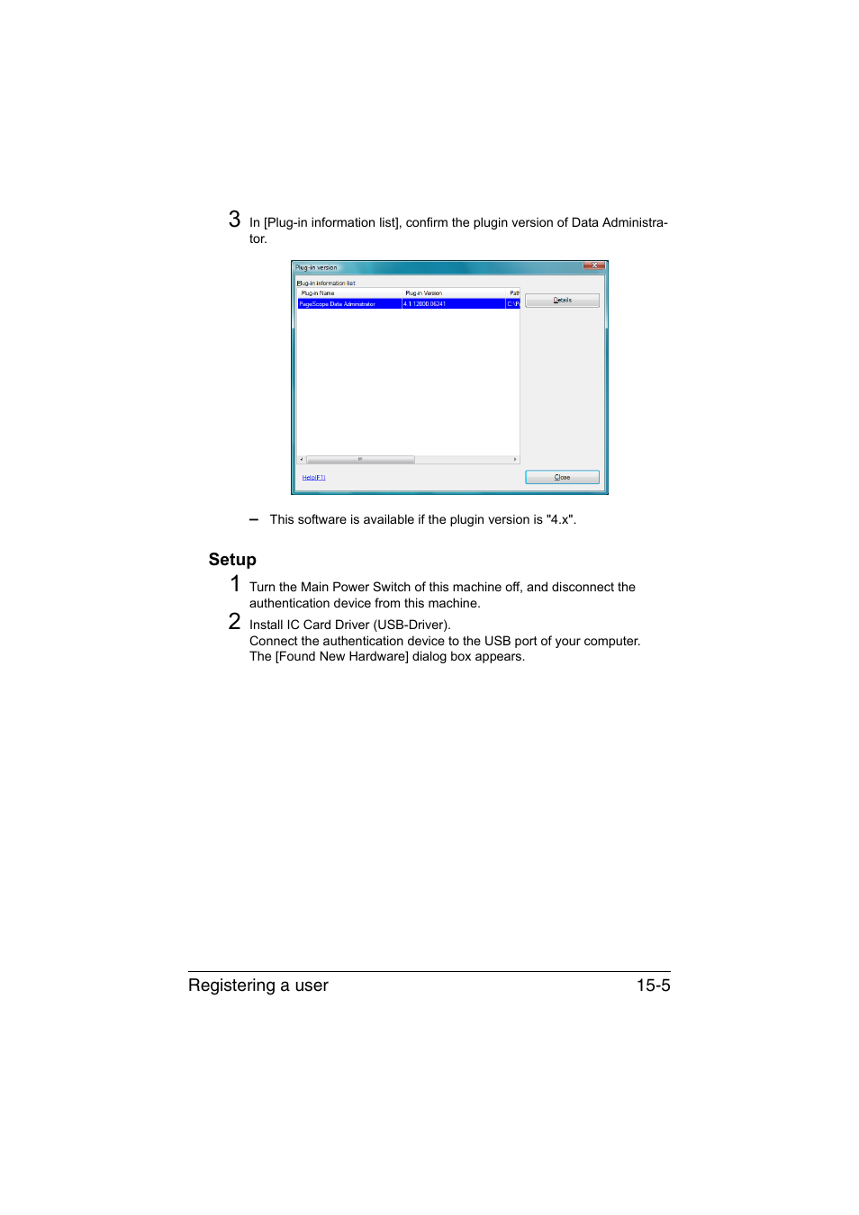 Setup, Setup -5 | Konica Minolta bizhub C35 User Manual | Page 368 / 394