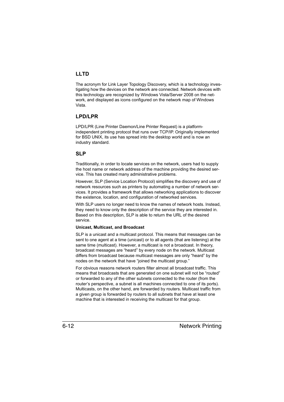 Lltd, Lpd/lpr, Lltd -12 lpd/lpr -12 slp -12 | Konica Minolta magicolor 4750EN-4750DN User Manual | Page 191 / 409