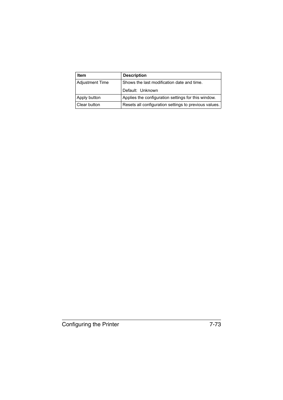 Configuring the printer 7-73 | Konica Minolta magicolor 4750EN-4750DN User Manual | Page 292 / 409
