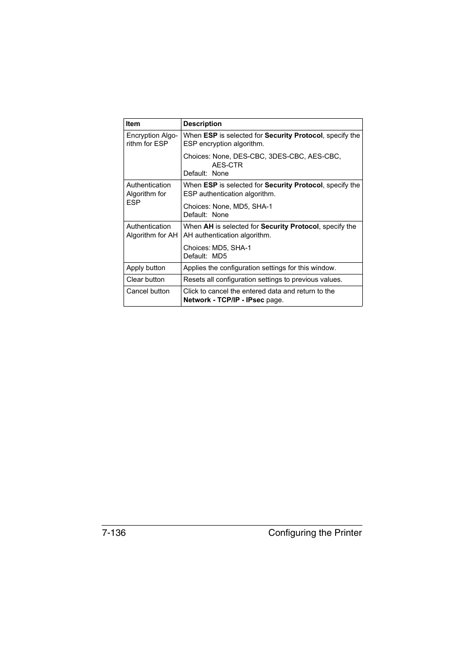 Configuring the printer 7-136 | Konica Minolta magicolor 4750EN-4750DN User Manual | Page 355 / 409