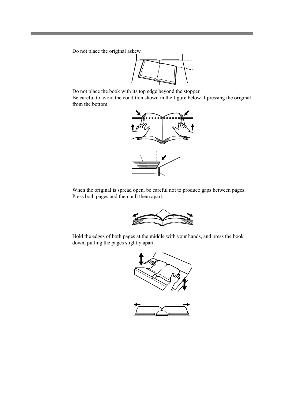 How to place the original on the book table | Konica Minolta PS5000C MKII User Manual | Page 68 / 94