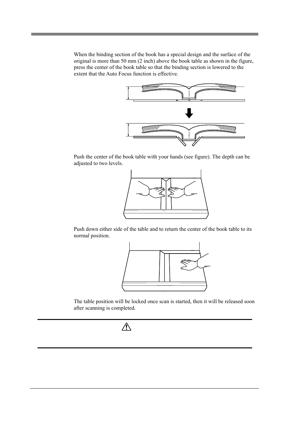 Caution, 4 bound with special binding | Konica Minolta PS5000C MKII User Manual | Page 76 / 94