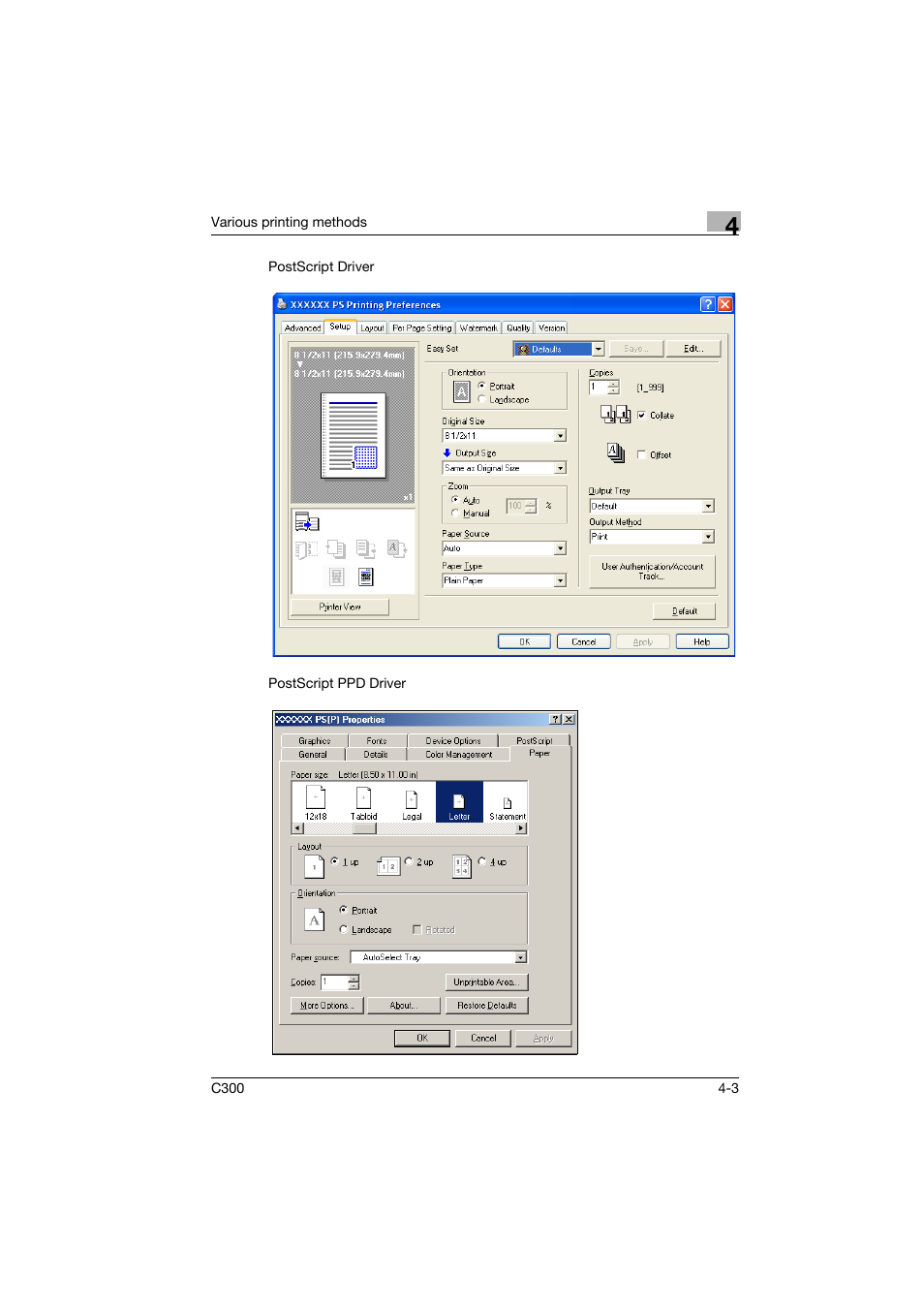Konica Minolta bizhub C300 User Manual | Page 56 / 96