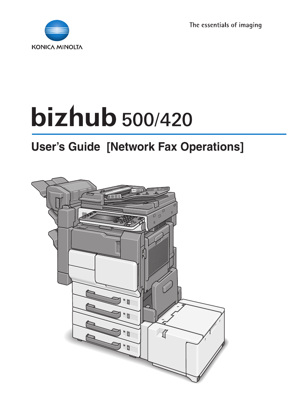 Konica Minolta bizhub 500 User Manual | 334 pages