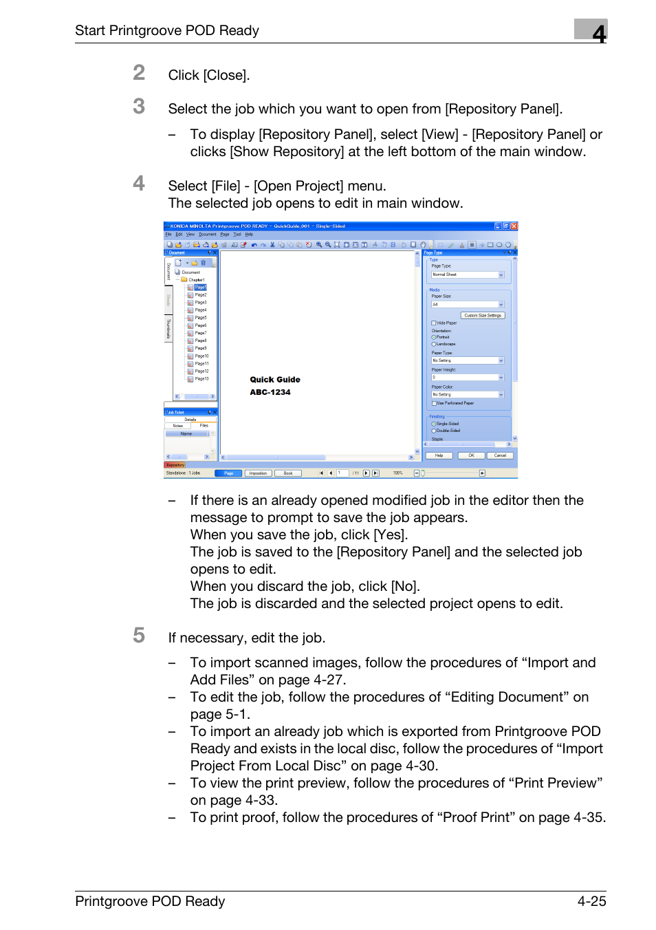 Konica Minolta Printgroove User Manual | Page 106 / 239