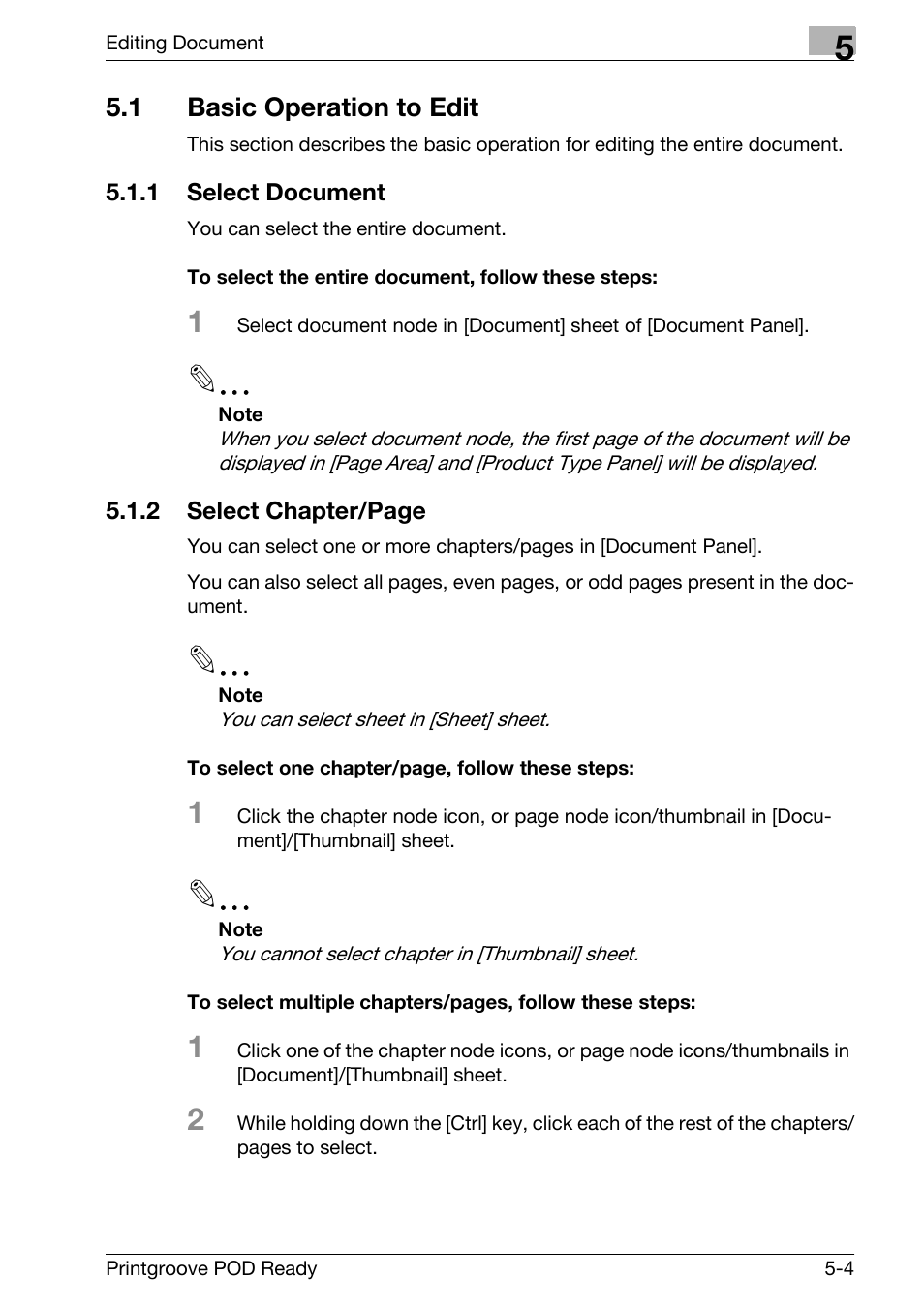 1 basic operation to edit, Basic operation to edit -4 | Konica Minolta Printgroove User Manual | Page 122 / 239