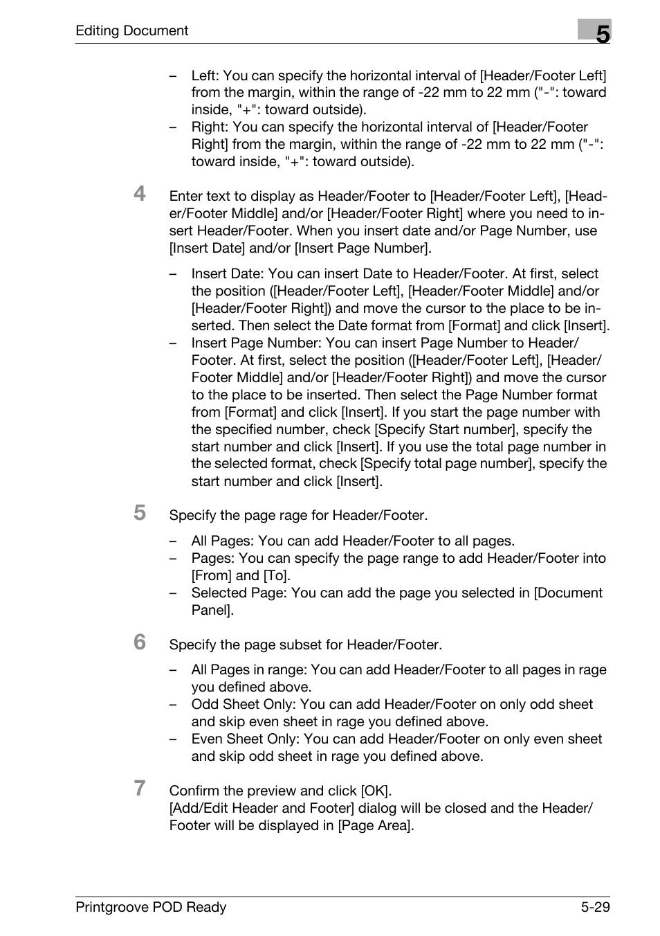 Konica Minolta Printgroove User Manual | Page 147 / 239