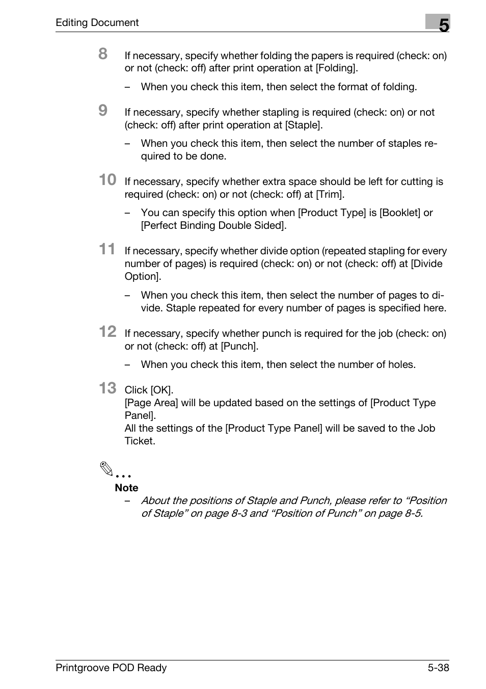 Konica Minolta Printgroove User Manual | Page 156 / 239