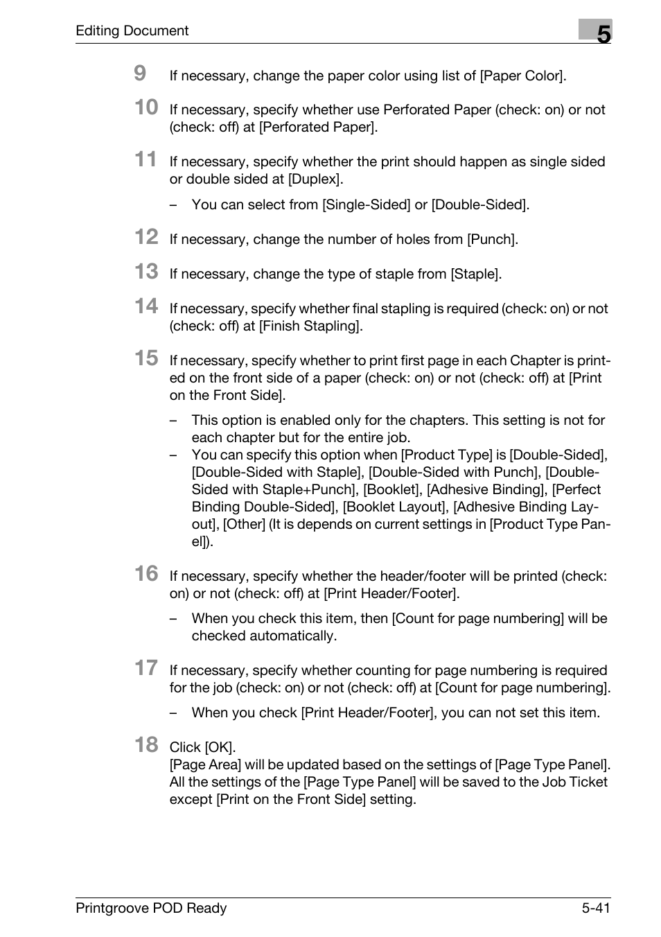 Konica Minolta Printgroove User Manual | Page 159 / 239