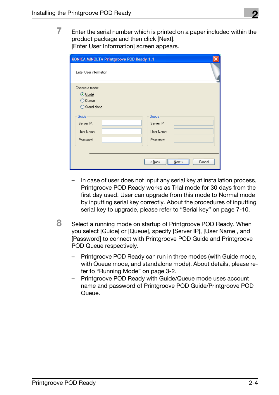 Konica Minolta Printgroove User Manual | Page 16 / 239