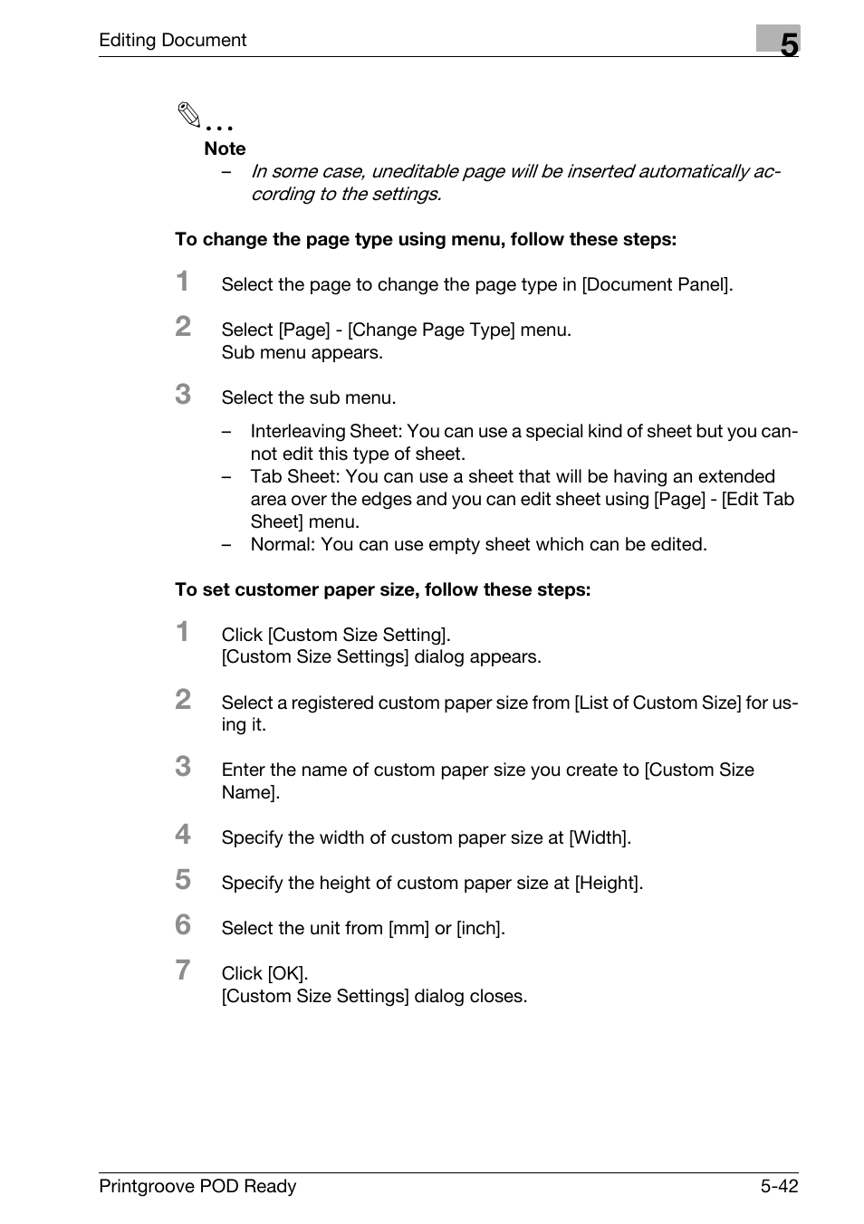 Konica Minolta Printgroove User Manual | Page 160 / 239