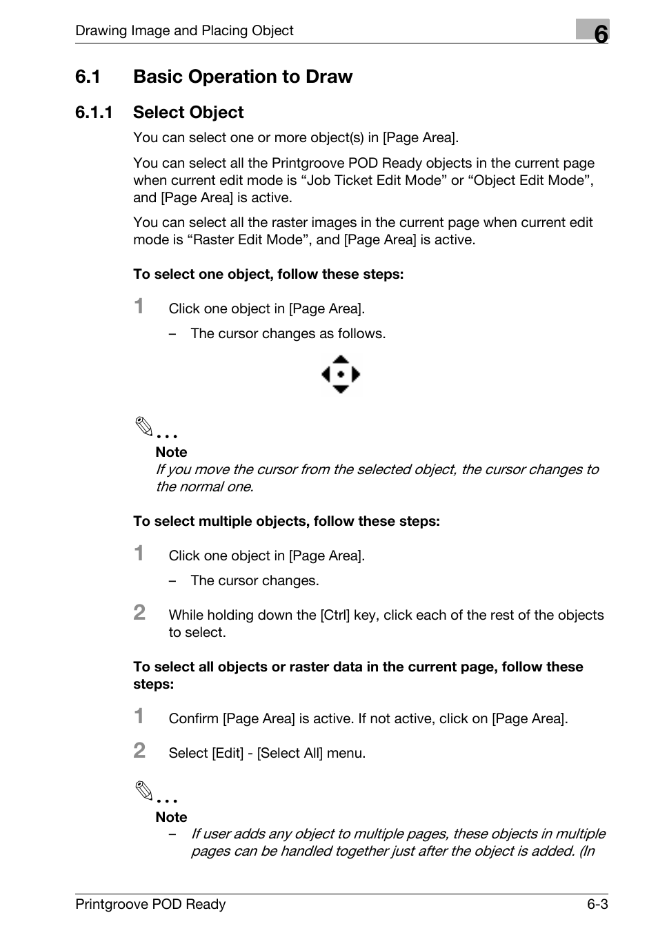1 basic operation to draw, Basic operation to draw -3 | Konica Minolta Printgroove User Manual | Page 183 / 239