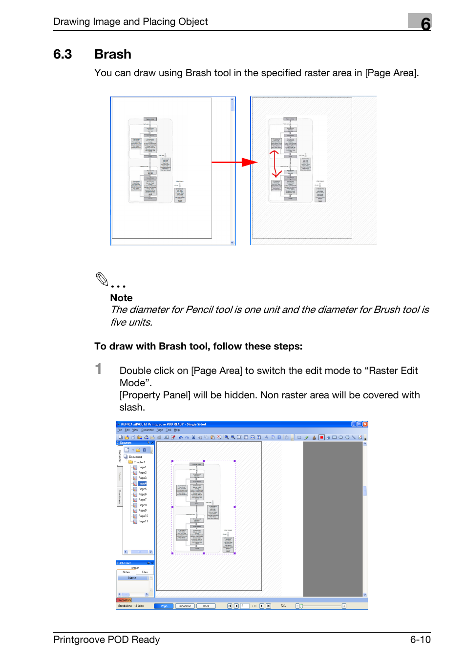 3 brash, Brash -10 | Konica Minolta Printgroove User Manual | Page 190 / 239