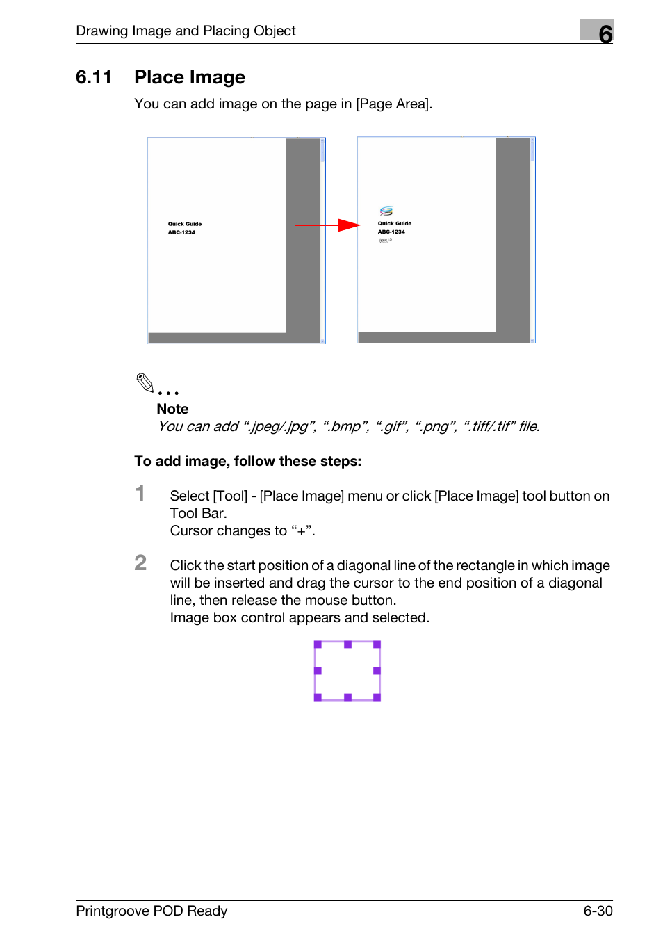 11 place image, Place image -30 | Konica Minolta Printgroove User Manual | Page 210 / 239