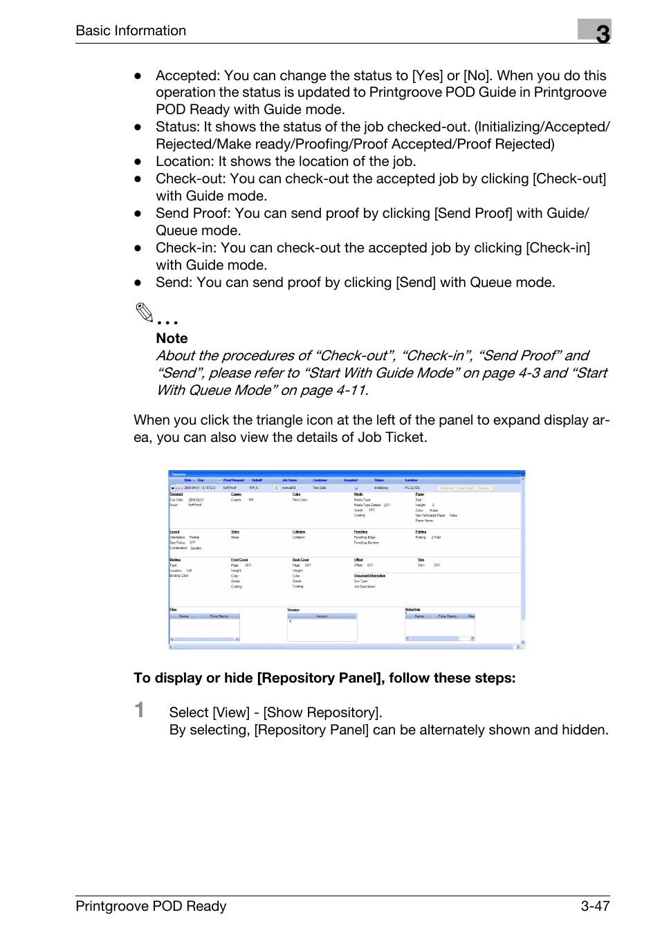 Konica Minolta Printgroove User Manual | Page 68 / 239