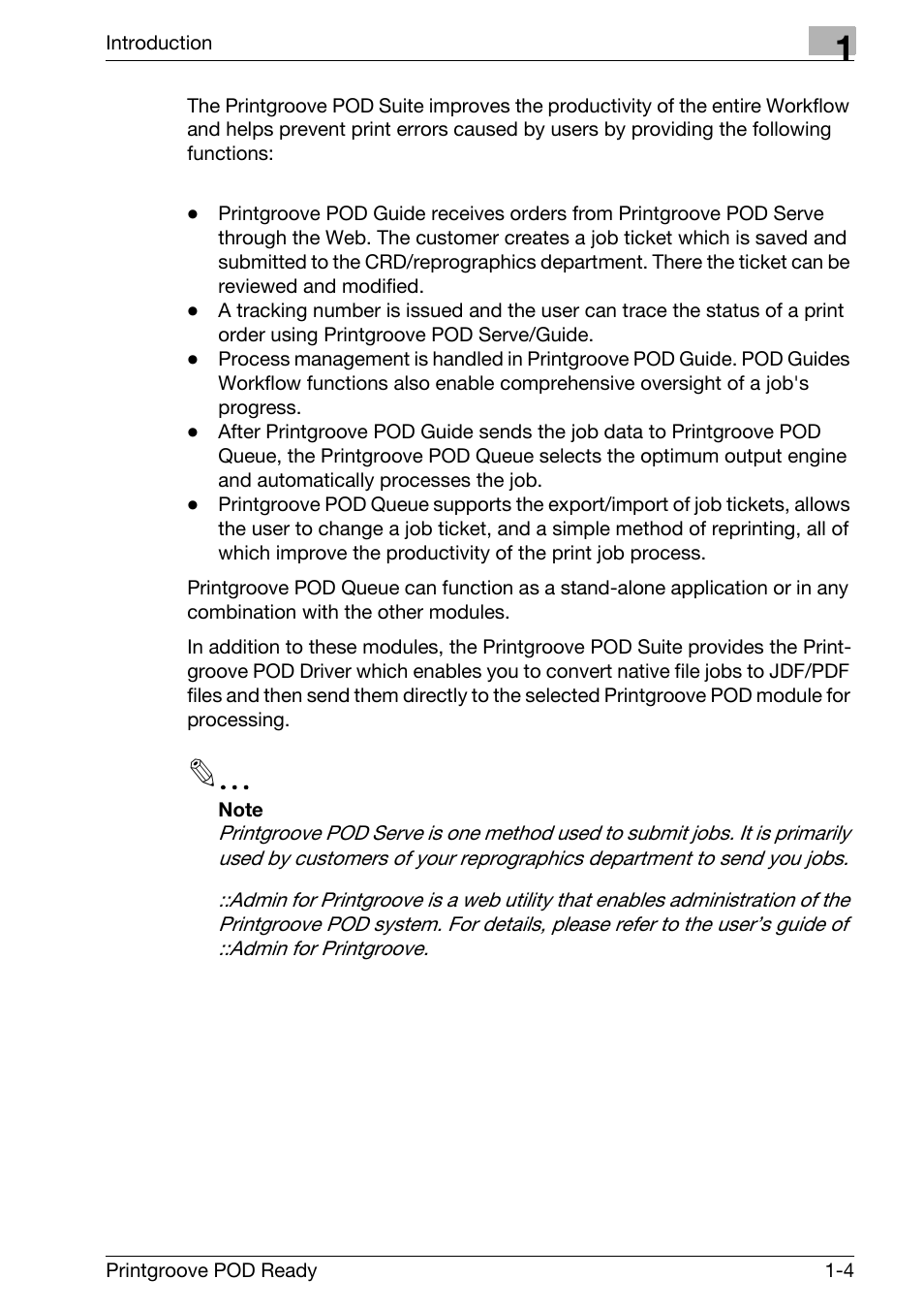 Konica Minolta Printgroove User Manual | Page 8 / 239