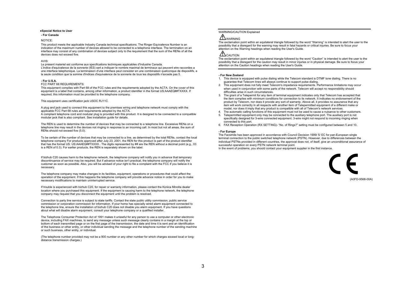 Konica Minolta bizhub C20 User Manual | Page 4 / 43