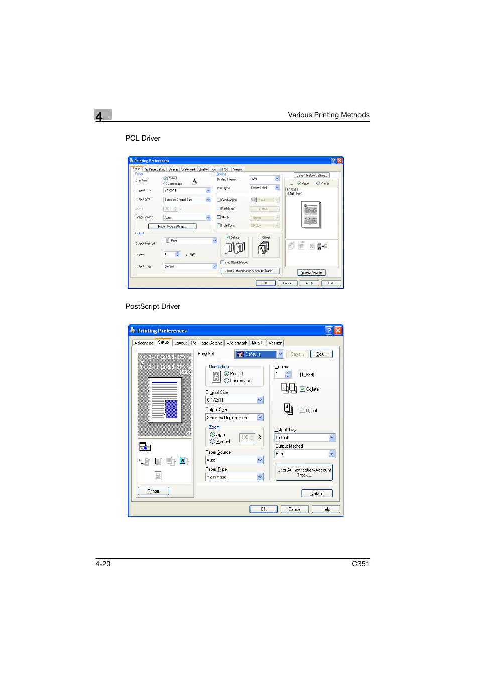 Konica Minolta BIZHUB C351 User Manual | Page 73 / 90