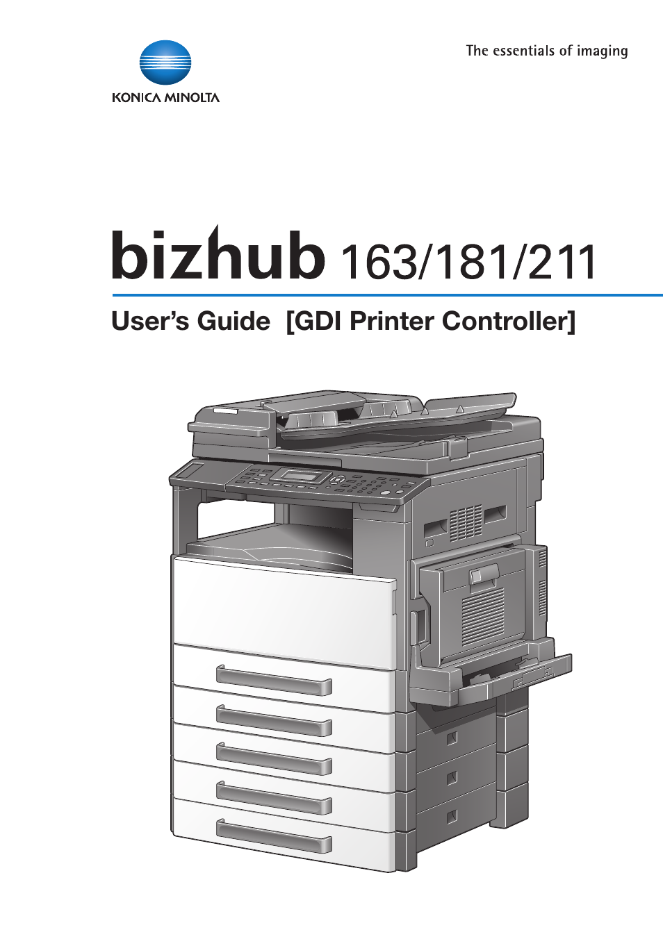 Konica Minolta bizhub 181 User Manual | 92 pages