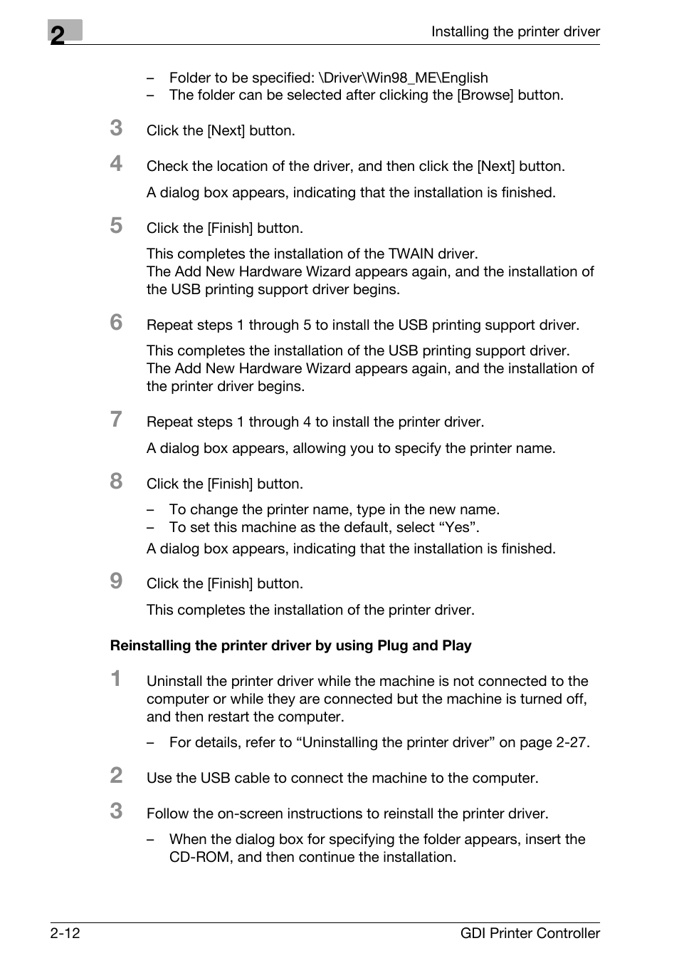 Konica Minolta bizhub 181 User Manual | Page 25 / 92