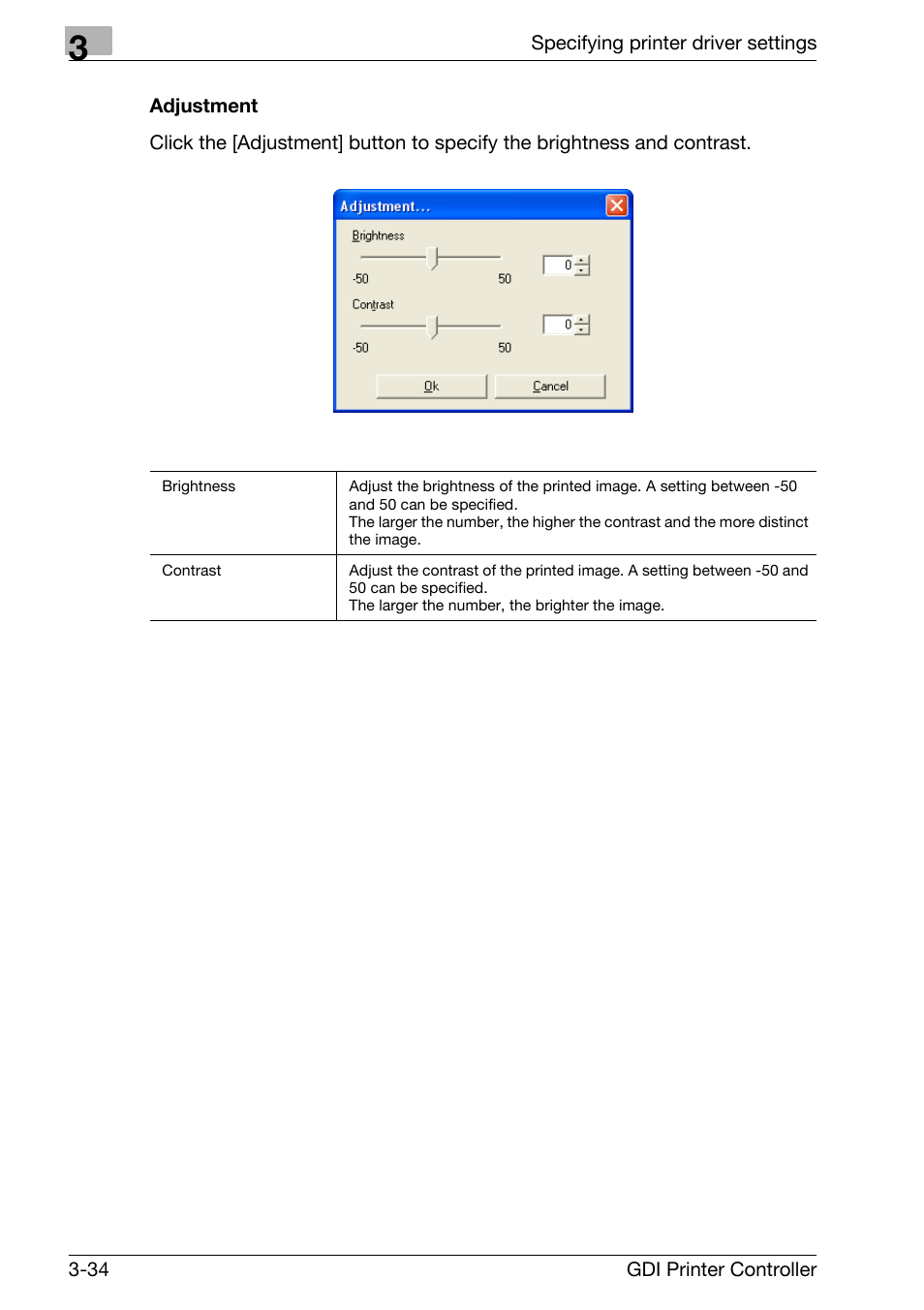 Adjustment, Adjustment -34 | Konica Minolta bizhub 181 User Manual | Page 77 / 92