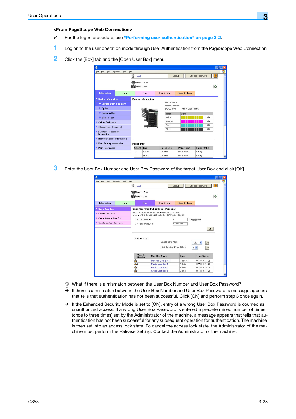 Konica Minolta bizhub C353 User Manual | Page 143 / 186