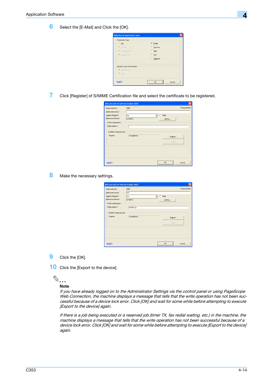 Konica Minolta bizhub C353 User Manual | Page 167 / 186