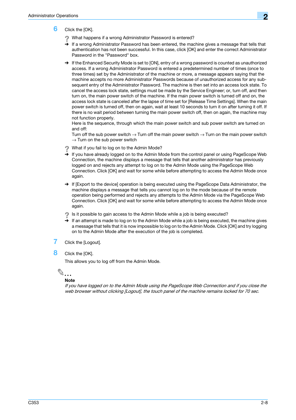 Konica Minolta bizhub C353 User Manual | Page 23 / 186