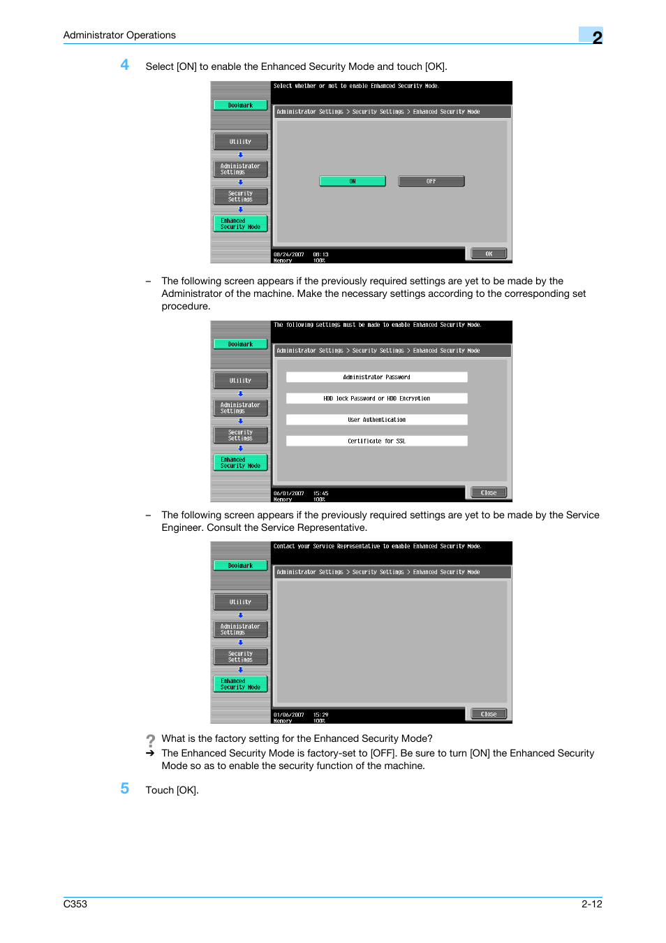 Konica Minolta bizhub C353 User Manual | Page 27 / 186