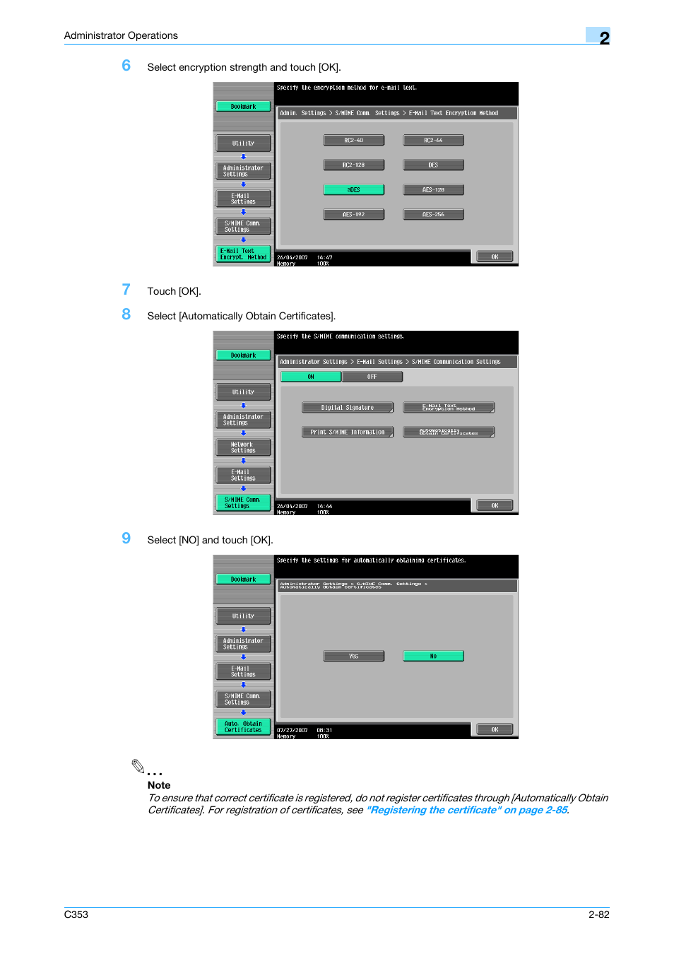 Konica Minolta bizhub C353 User Manual | Page 97 / 186