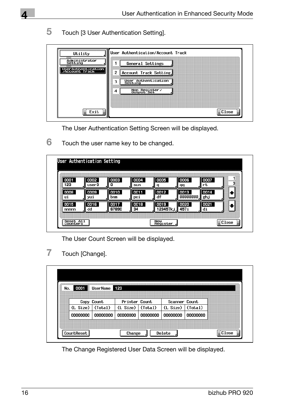 Konica Minolta bizhub PRO 920 User Manual | Page 24 / 76