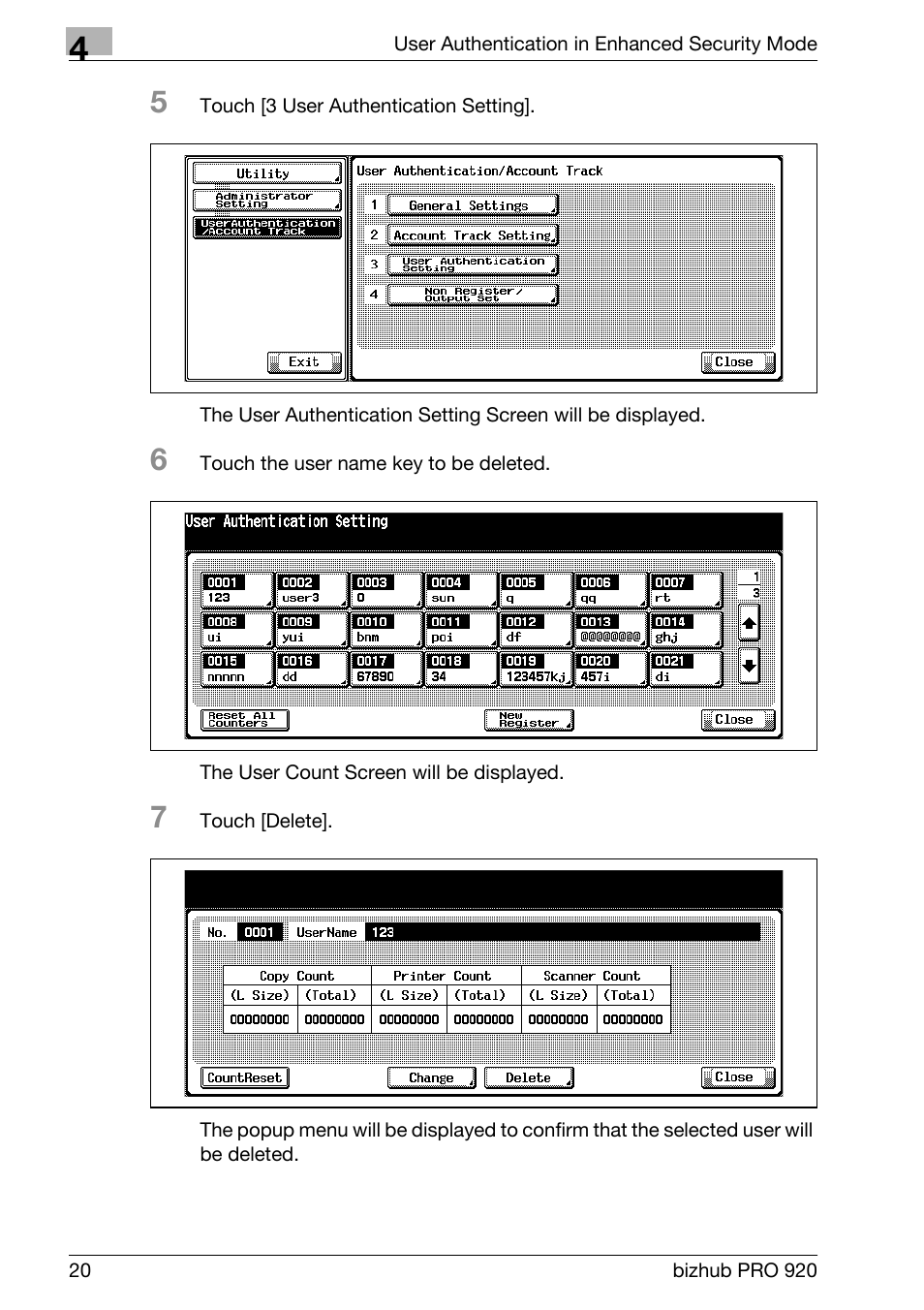 Konica Minolta bizhub PRO 920 User Manual | Page 28 / 76