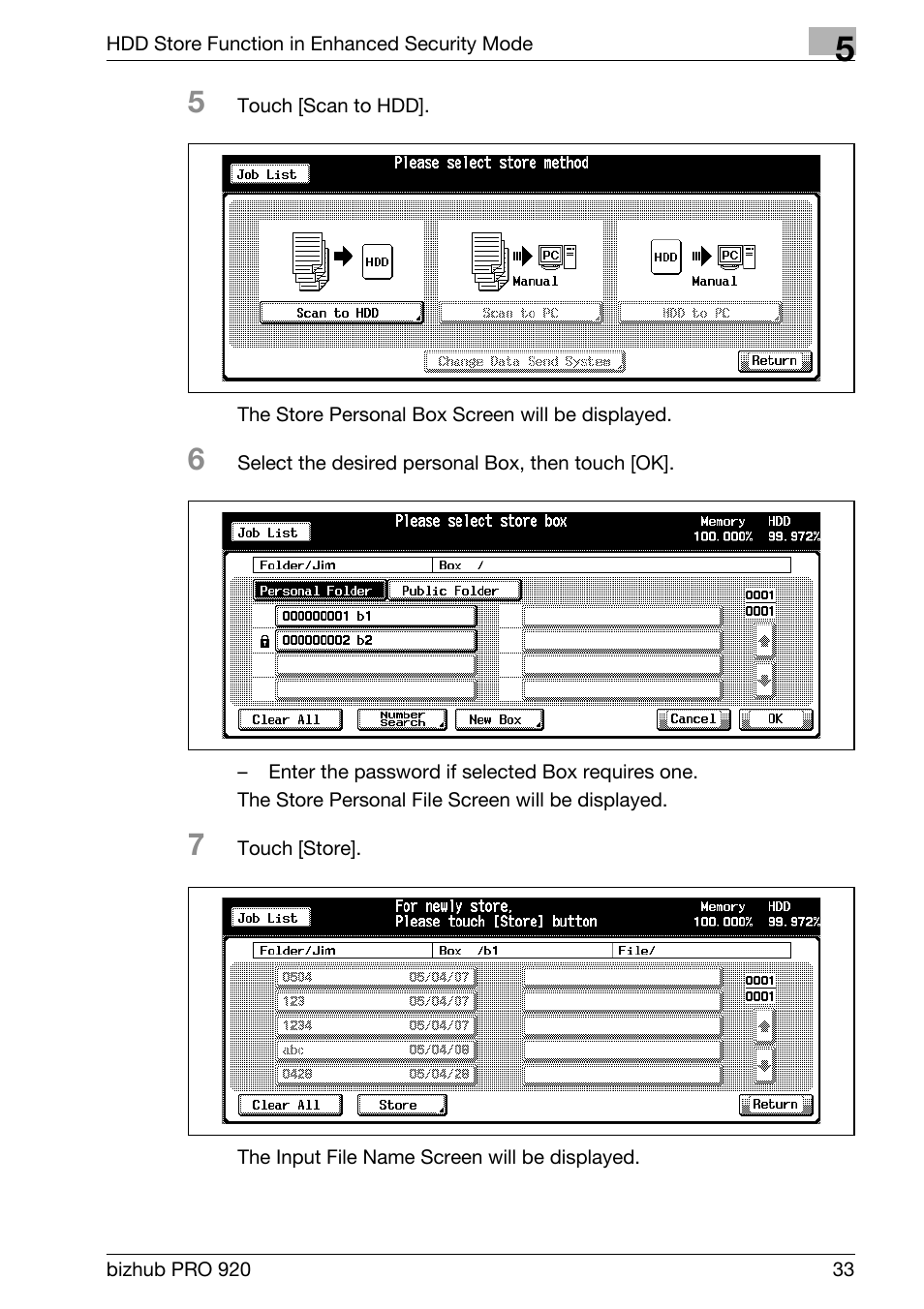 Konica Minolta bizhub PRO 920 User Manual | Page 41 / 76