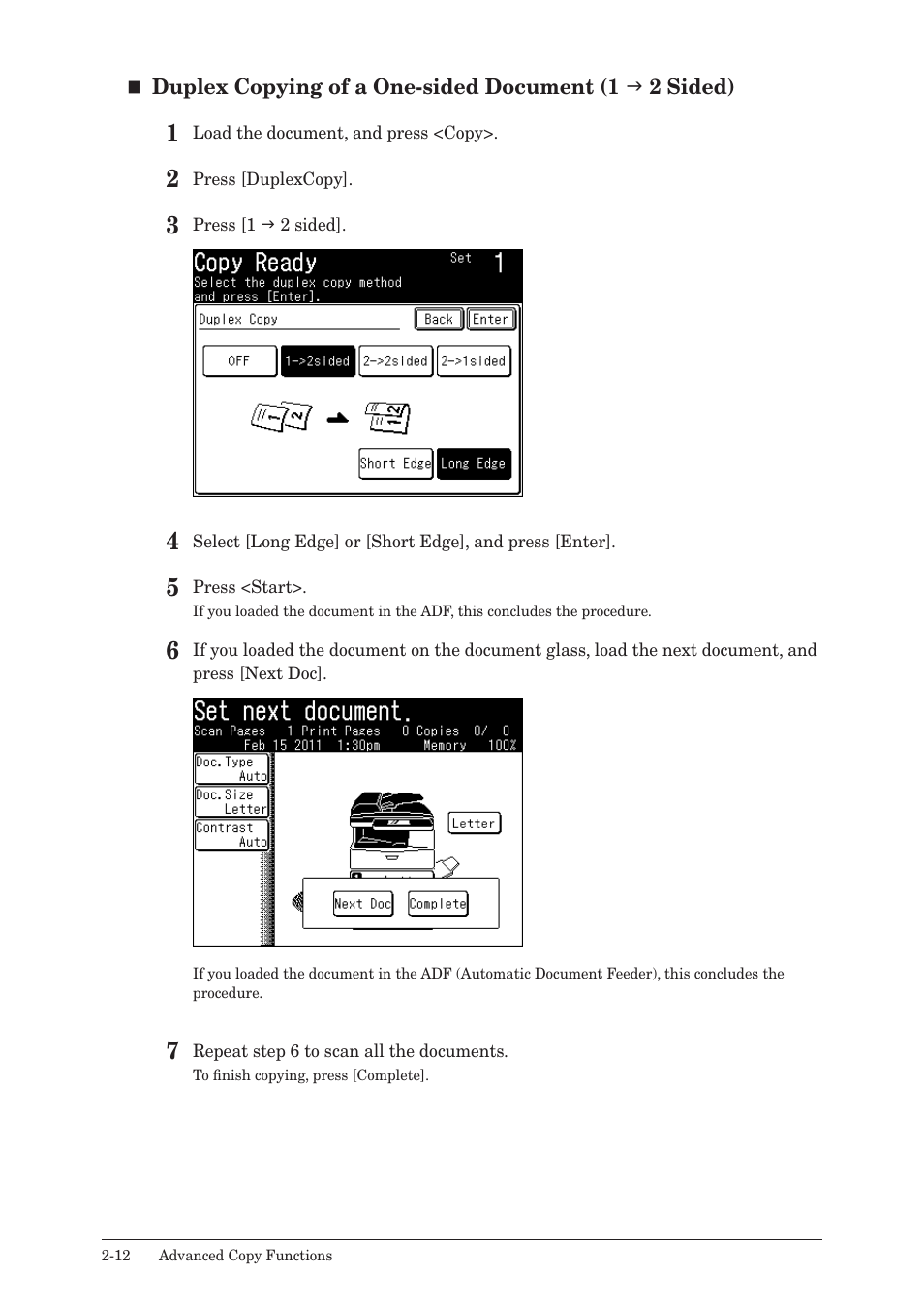 2 sided) | Konica Minolta bizhub 25 User Manual | Page 29 / 45