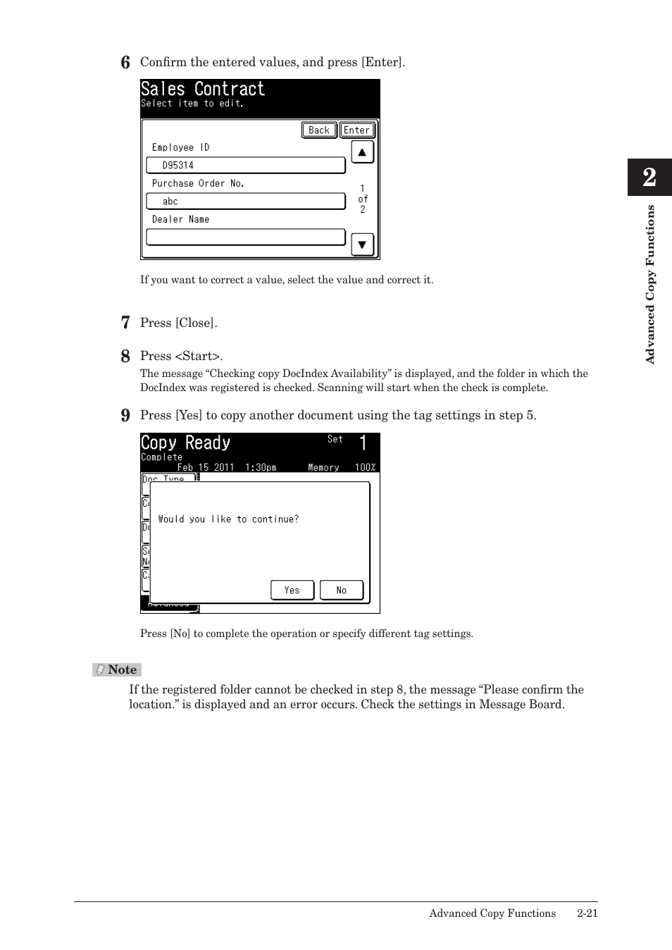 Konica Minolta bizhub 25 User Manual | Page 38 / 45