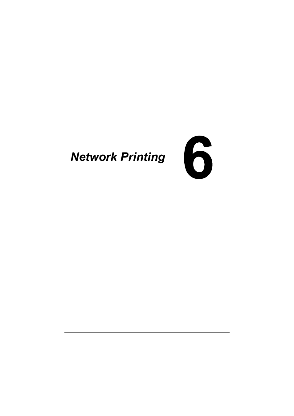 Ch.6 network printing, Network printing -1 | Konica Minolta magicolor 1690MF User Manual | Page 204 / 325