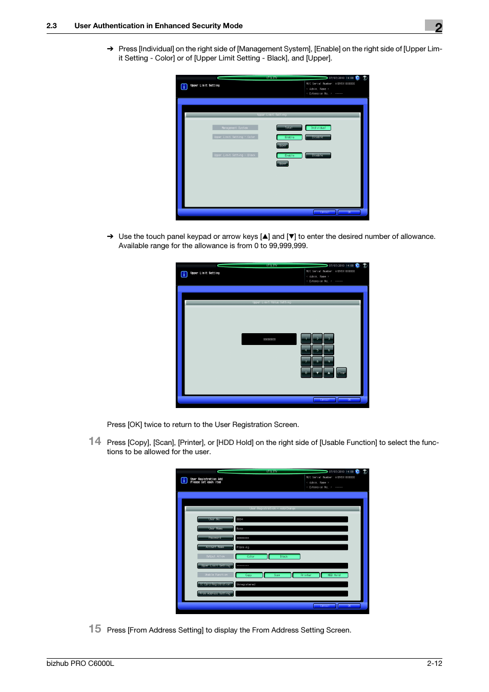 Konica Minolta bizhub PRO C6000L User Manual | Page 19 / 44