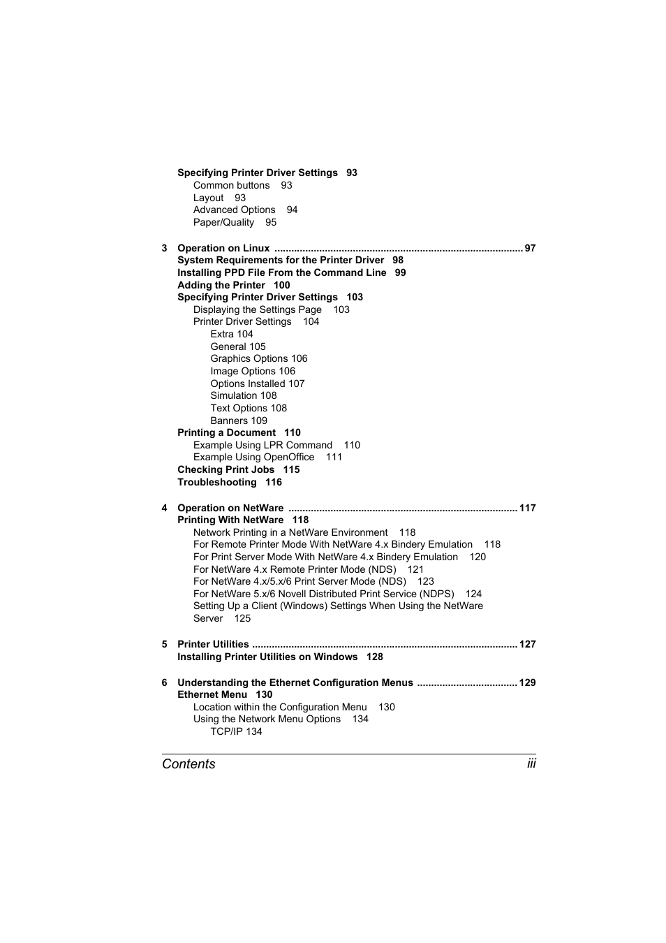 Contents iii | Konica Minolta bizhub C31P User Manual | Page 15 / 382