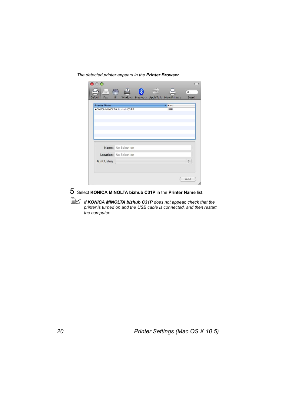 Konica Minolta bizhub C31P User Manual | Page 38 / 382