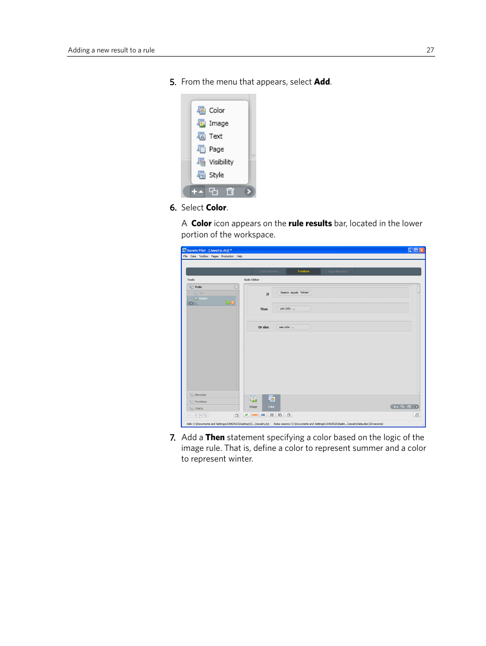 Konica Minolta Darwin VDP Software User Manual | Page 35 / 110