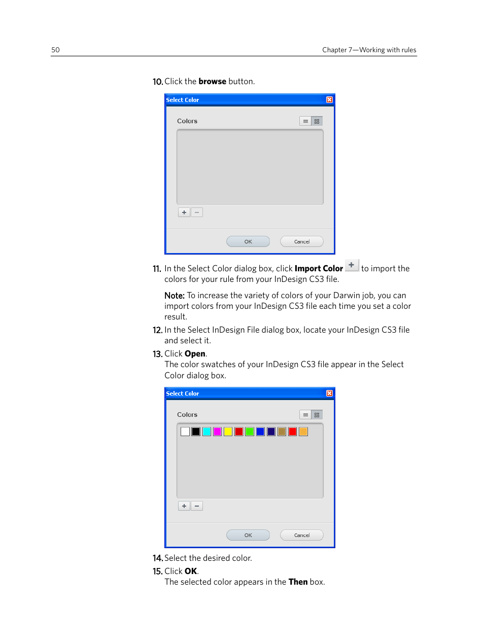 Konica Minolta Darwin VDP Software User Manual | Page 58 / 110