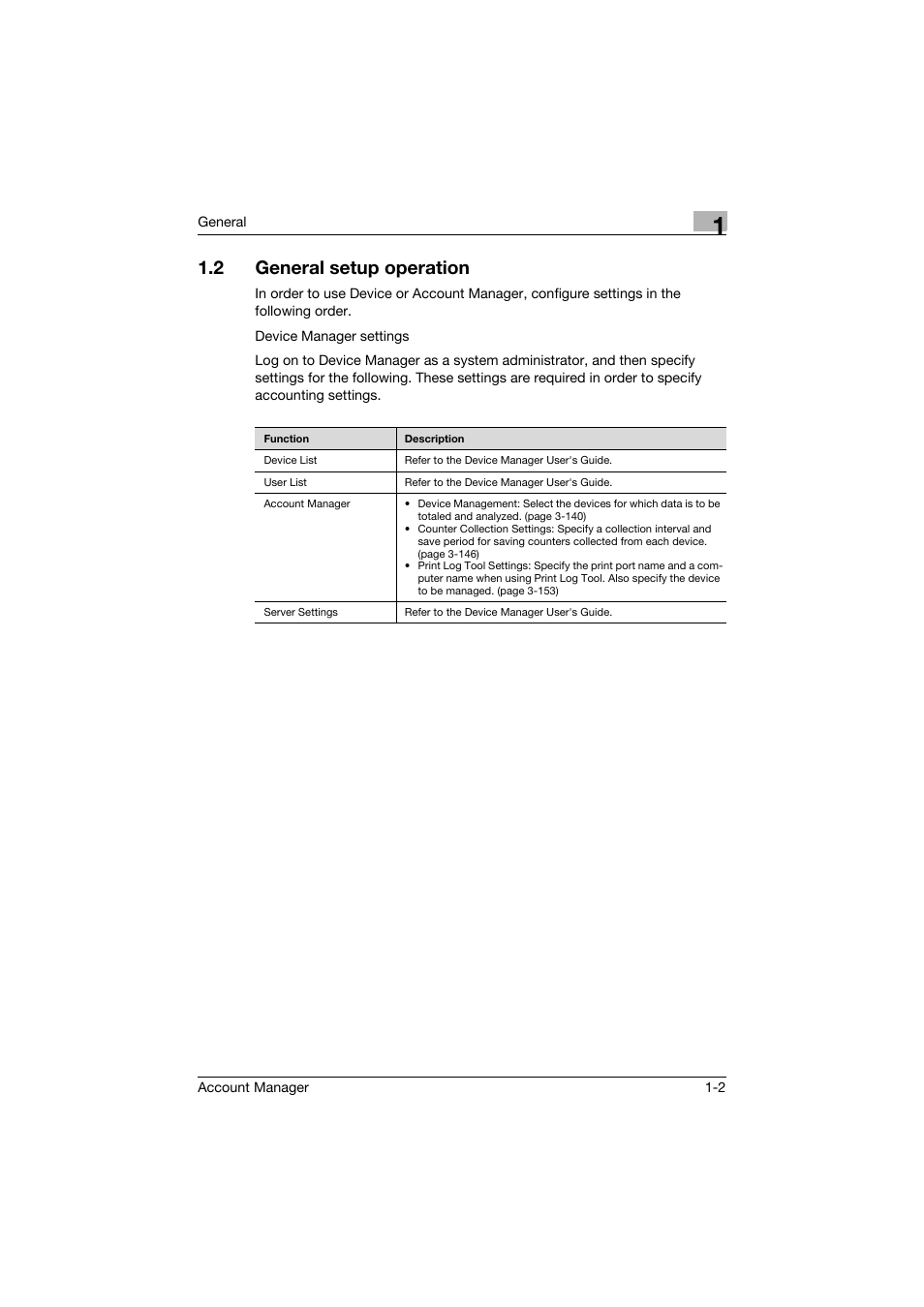 2 general setup operation, General setup operation -2 | Konica Minolta PageScope Enterprise Suite User Manual | Page 11 / 203